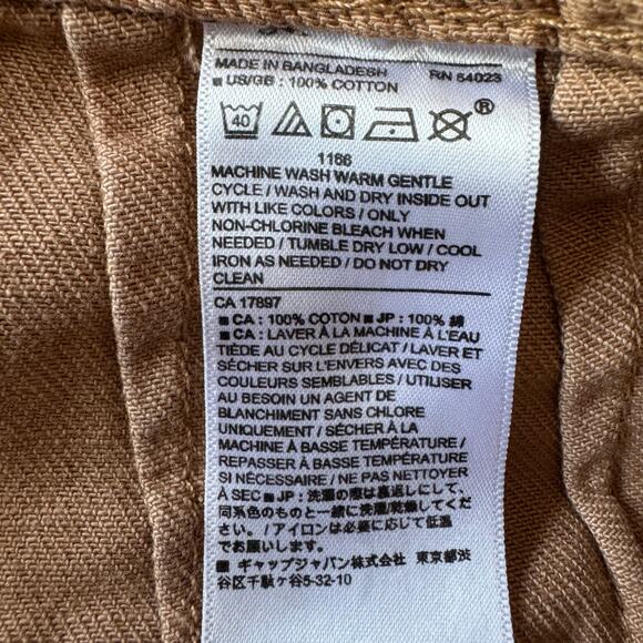 Banana Republic Factory Utility Cargo Pant Size 0 Tan - Picture 9 of 13